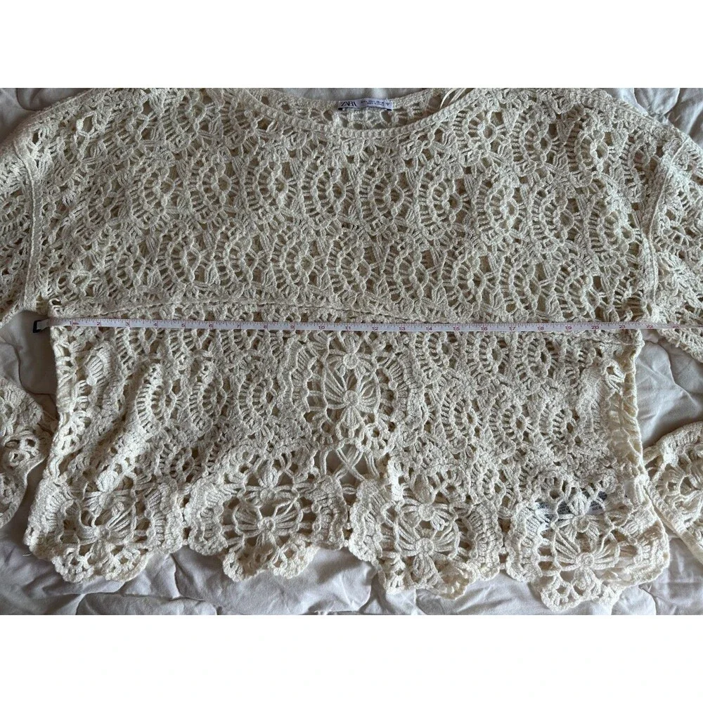 Zara crochet knit